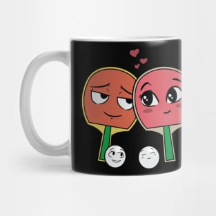 Ping Pong Table Tennis Tabletennis Couple Family Gift Mug